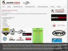 Tablet Screenshot of kksw-krak.pl